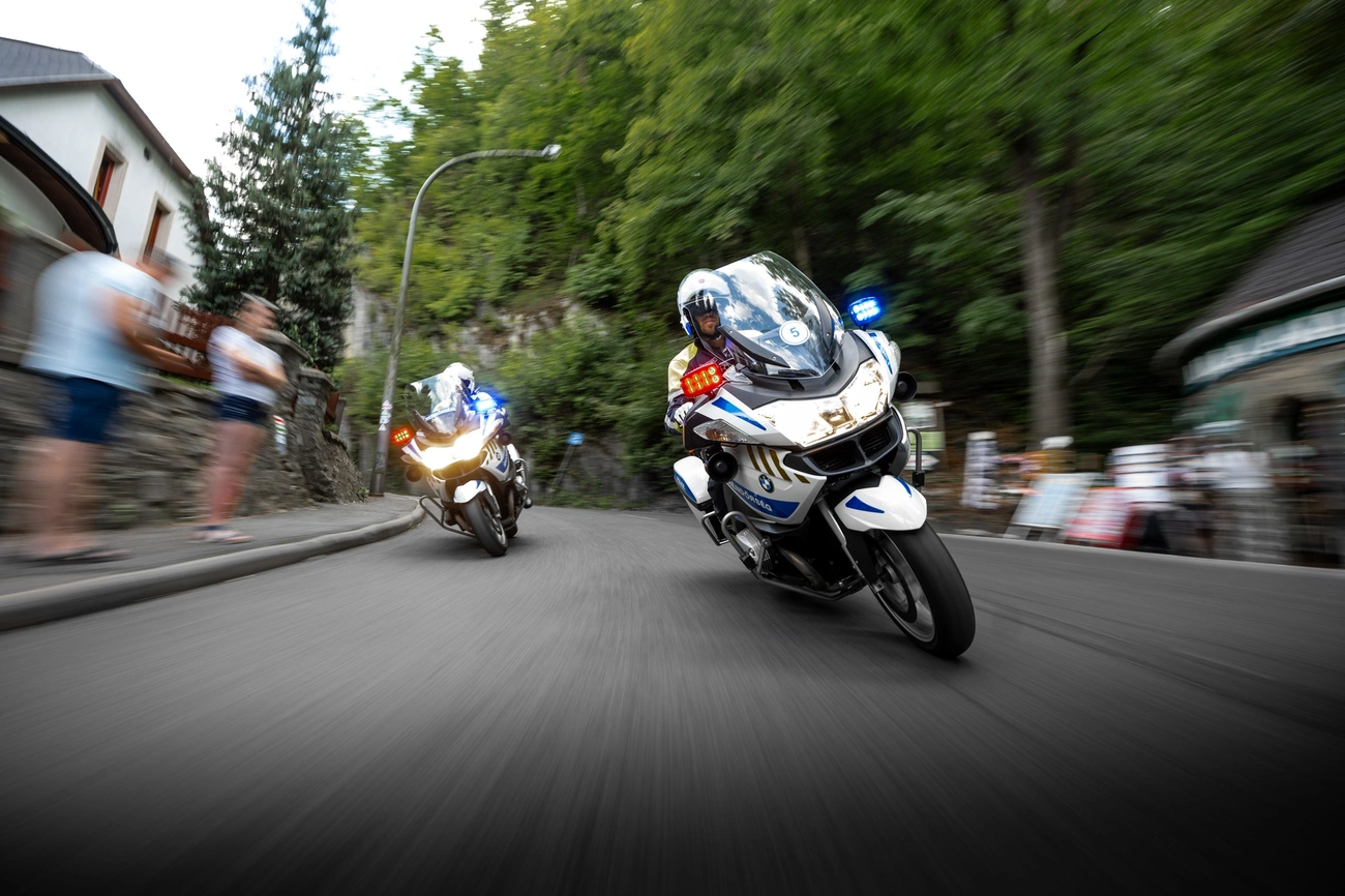 speedmarathon. Fotó: vármegyei rendőrség Facebook