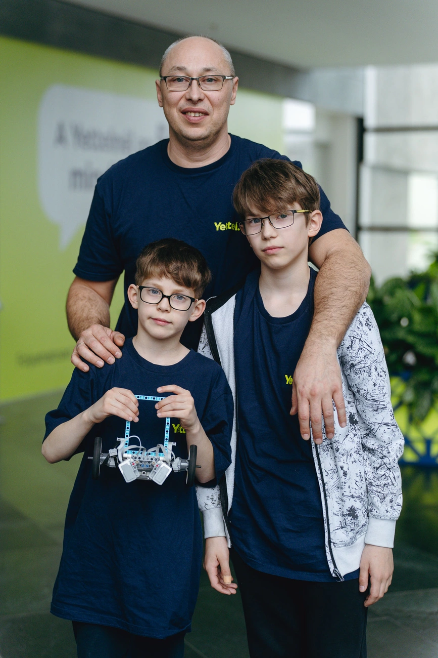 Deákok robotika csapat. Fotó: magánarchívum