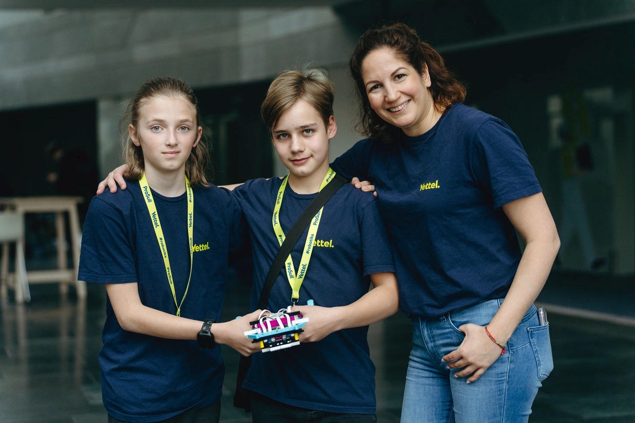 wall-e robotika csapat. Fotó: magánarchívum