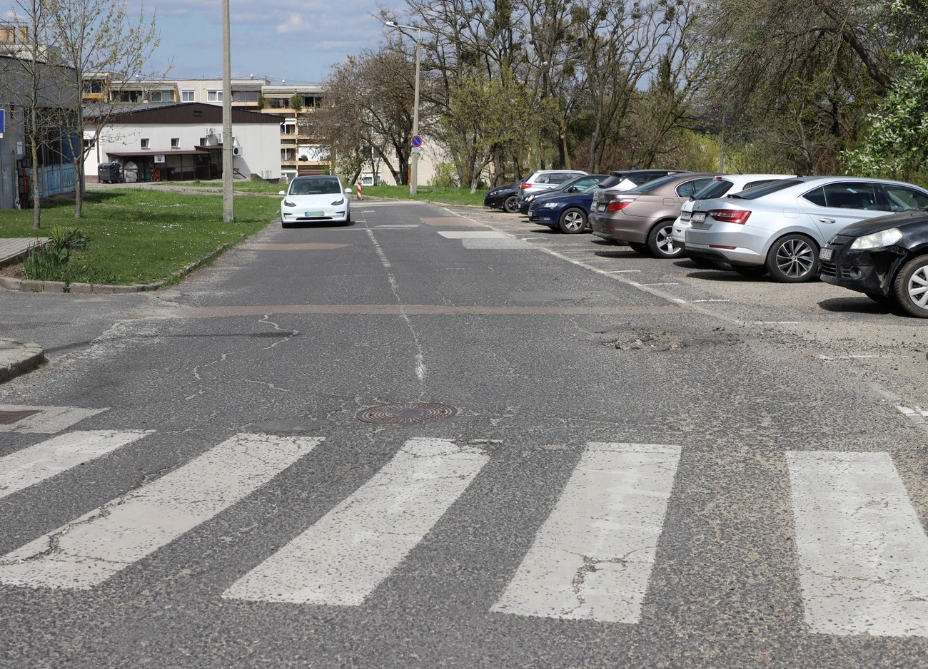 Szeder utca felújítása. Fotó: Mocsári László