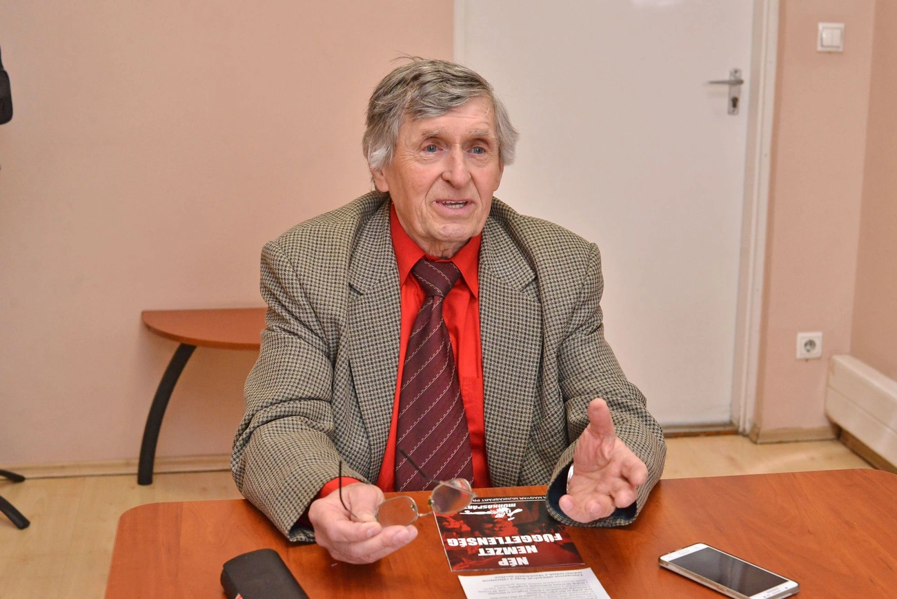 Gyapjas Sándor képviselőjelölt. Fotó: Osztie Tibor