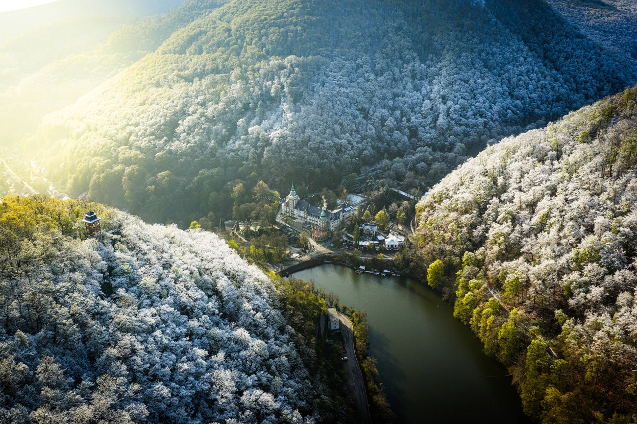 tél hideg hó havazás Lillafüred április HCS