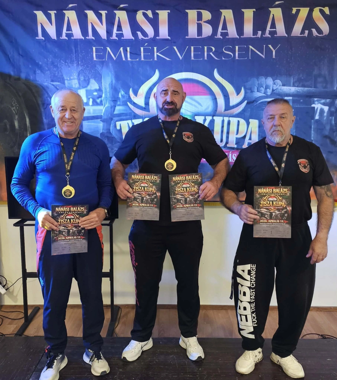 Veres Károly, Tóth Zsolt, Varjú Zoltán (balról jobbra). Fotó: magánarchívum 