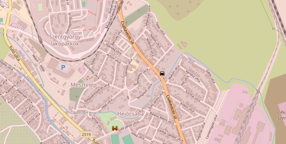 A Csabavezér útra vonultak a tűzoltók. Forrás: katasztrófavédelem