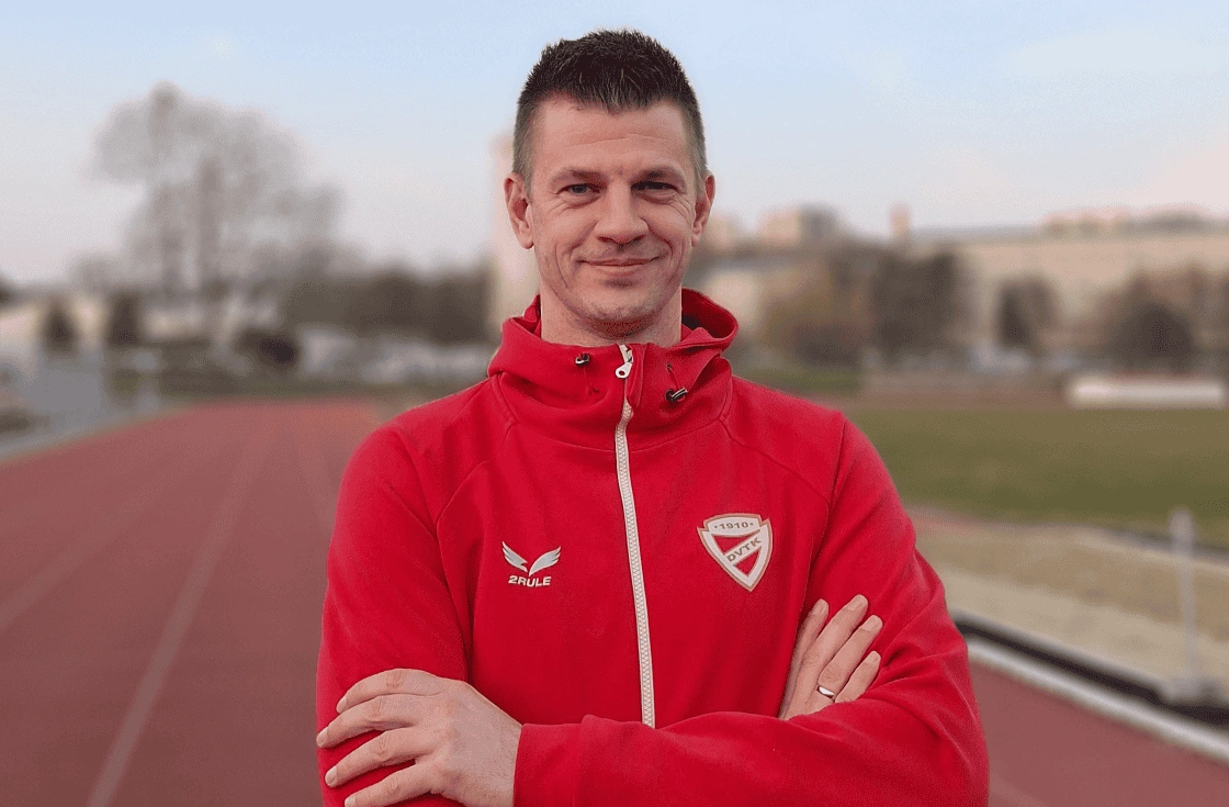 Majkut Gergely, a diósgyőriek szakosztályvezetője. Fotó: magánarchívum