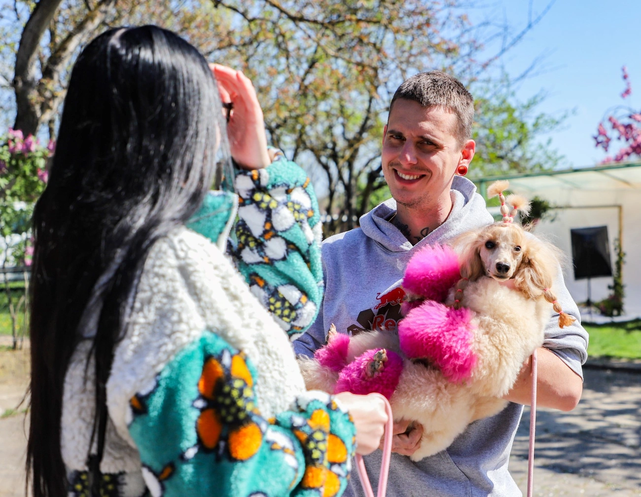 jótékonyság kutyafotózás a gyepin. Fotó: Mocsári László