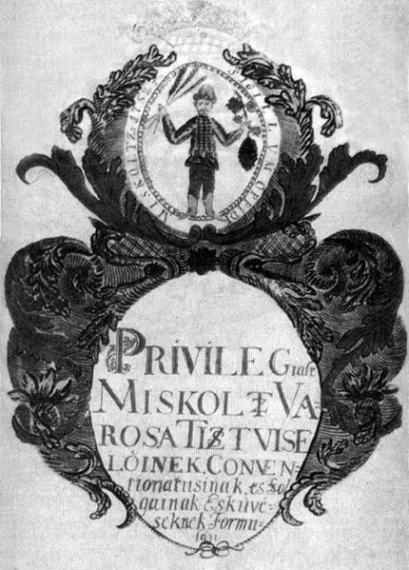 Miskolc régi címere. Fotó: Reiman Zoltán blogja