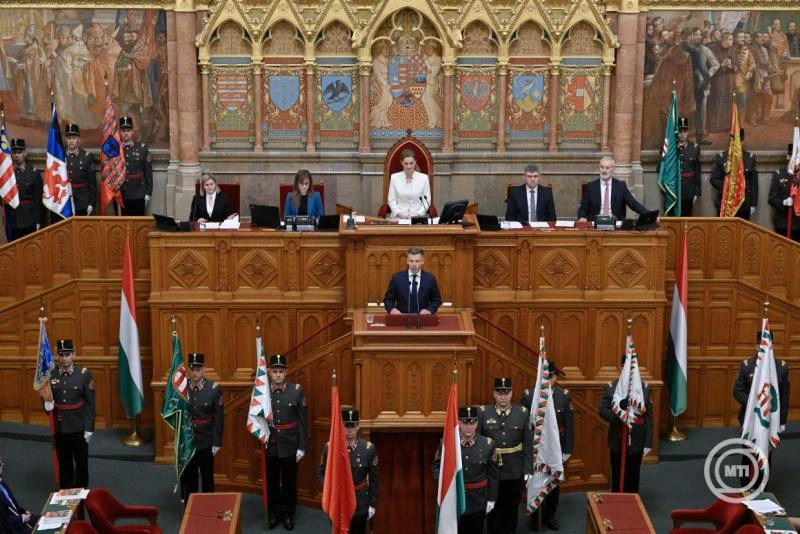 Magyar Péter miniszterelnök. Fotó: MTI