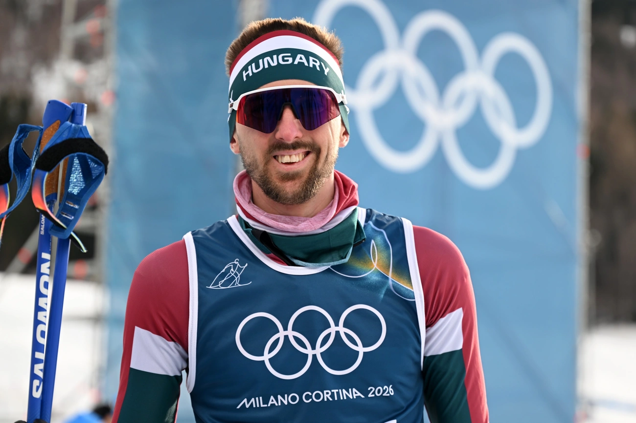 Büki Ádám sífutó olimpikon. Fotó: MOB Média