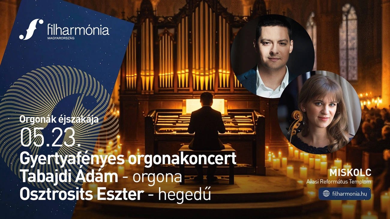 Orgonák éjszakája. Forrás: Miskolci Filharmónia