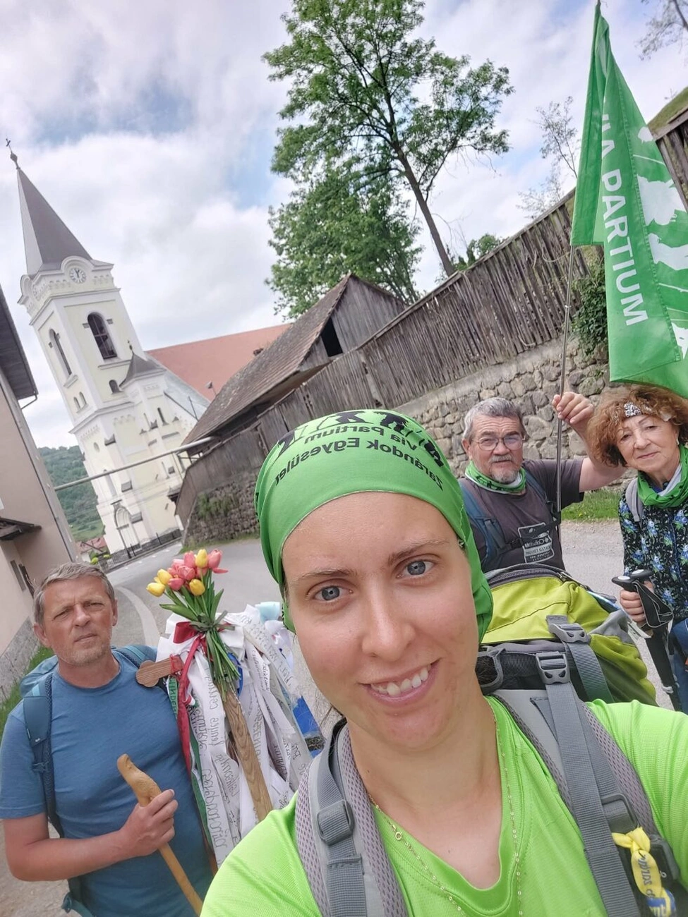 Szent Anna zarándokcsoport. Fotó: viapartium.hu
