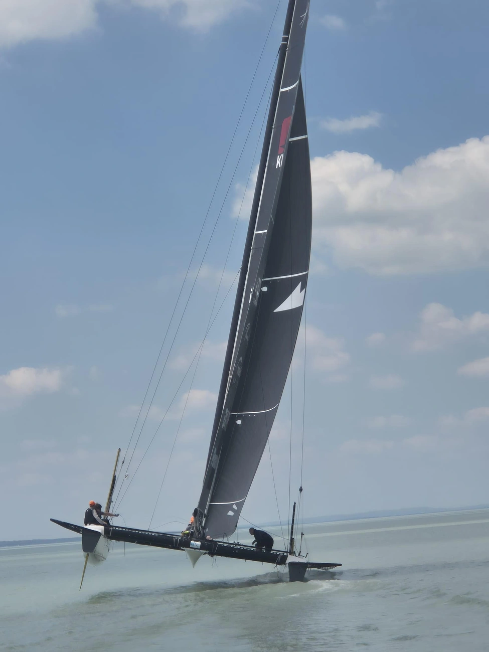 A Deboti Racing Team hajója. Fotó: magánarchívum