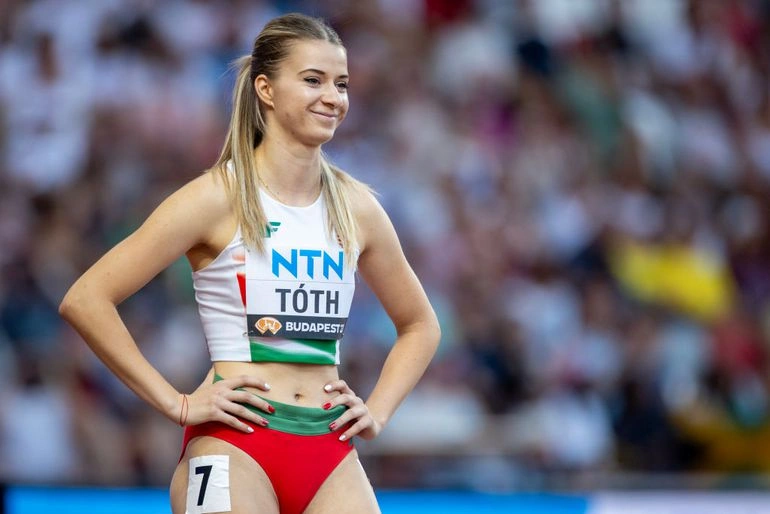 Tóth Anna futó. Fotó: magánarchívum