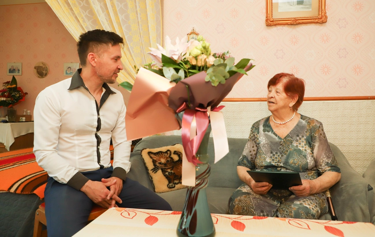 idősköszöntés. Fotó: Mocsári László