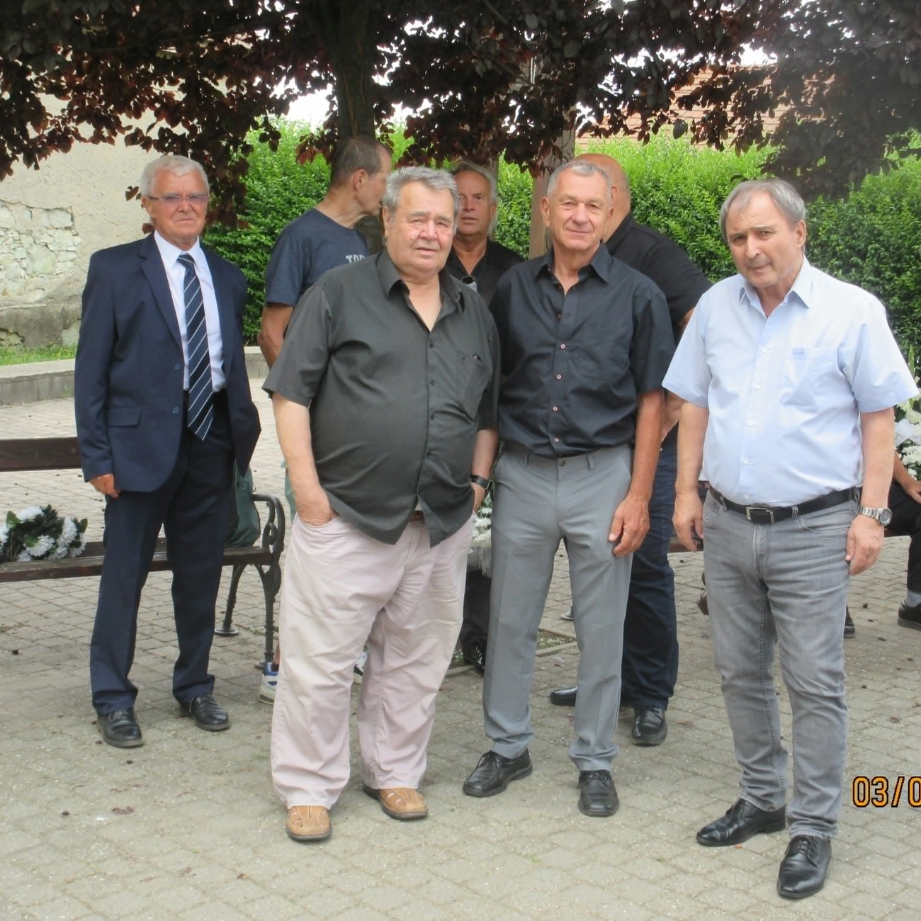 Géra Imre búcsúztató. Fotó: magánarchívum
