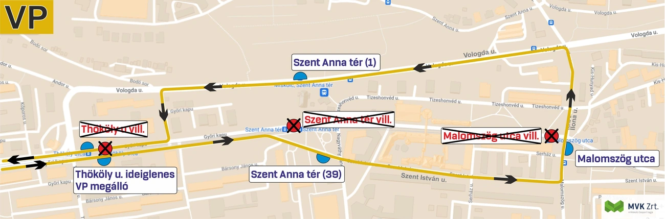 Vágányzár péntektől vasárnapig az 1-es villamosvonalon