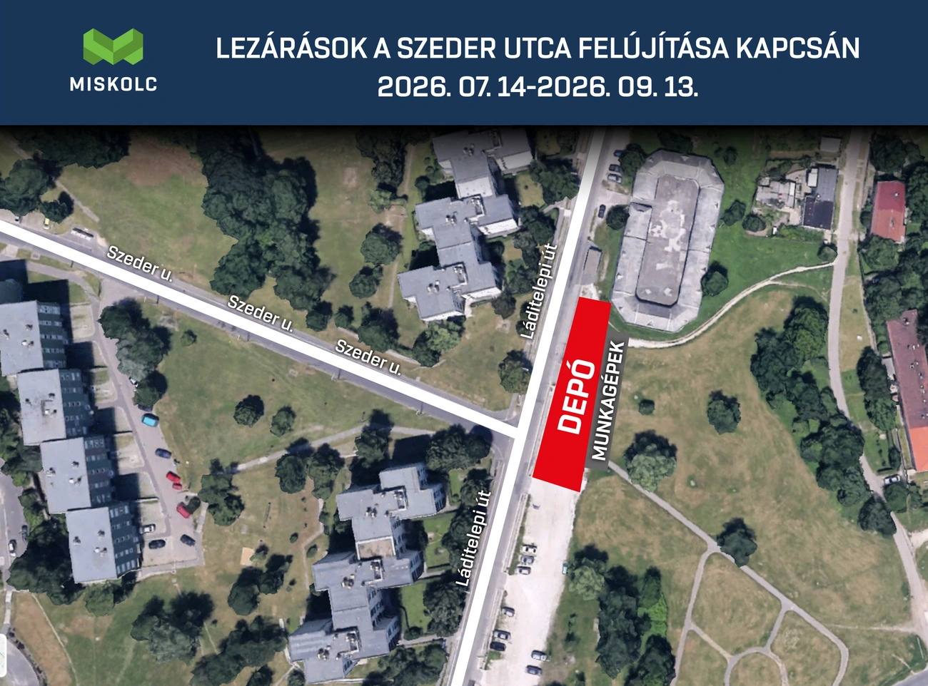 Szeder utca útfelújítás
