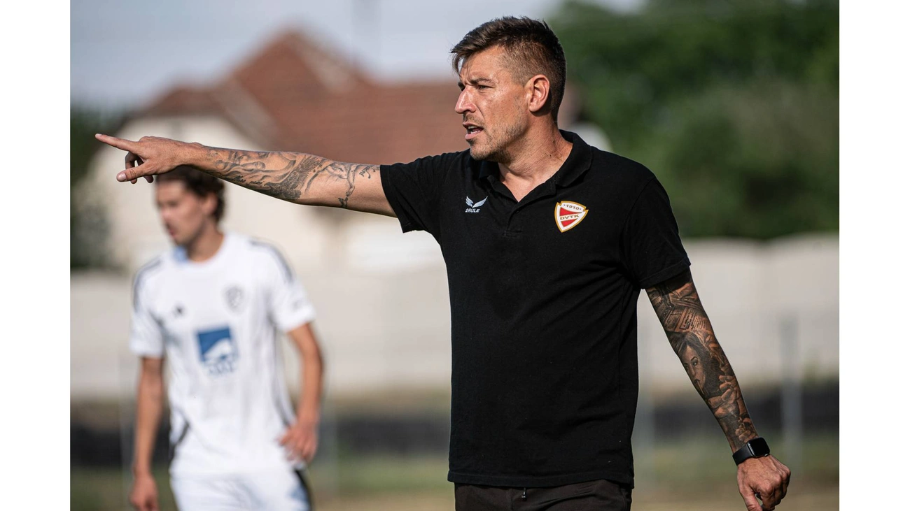 Takács Péter, a diósgyőriek vezetőedzője. Fotó: magánarchívum
