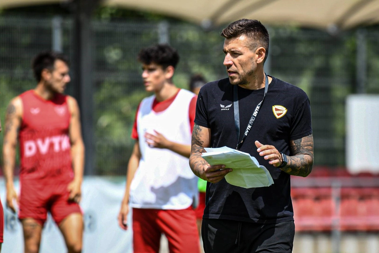 Takács Péter, DVTK vezetőedző. Fotó: magánarchívum