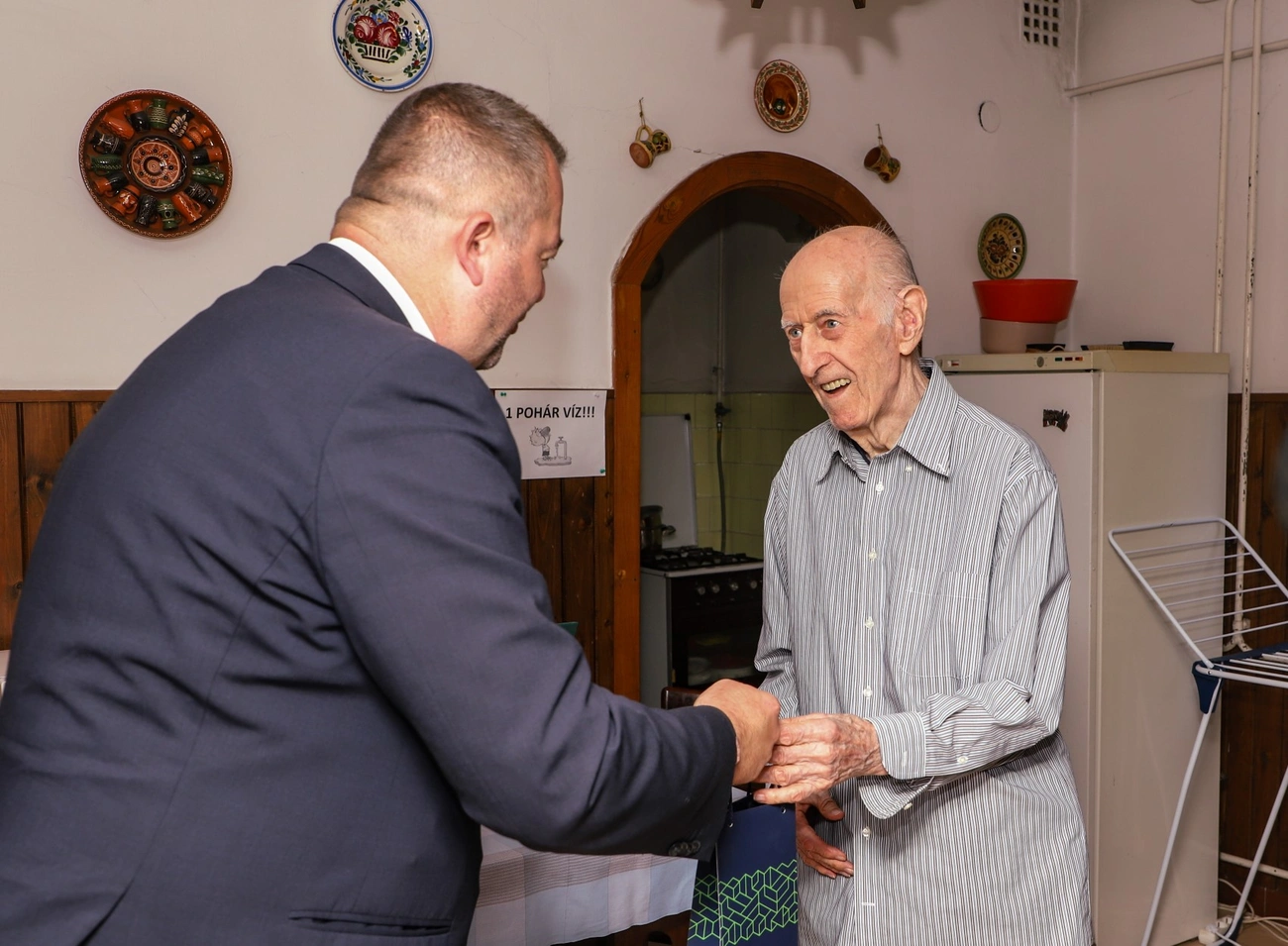 Hodobay György 90 éves. Fotó: Mocsári László