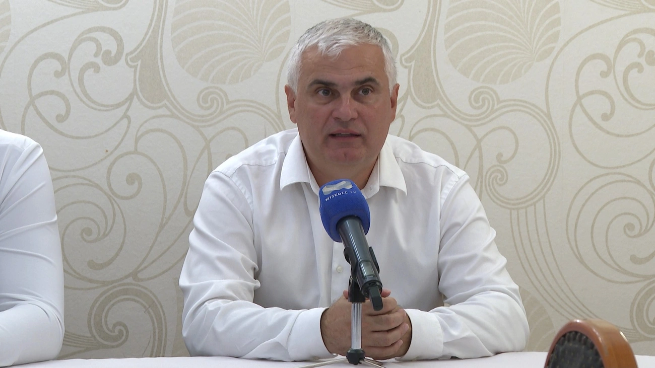 Takács Gyula, MVSC ügyvezető. Fotó: Miskolc TV
