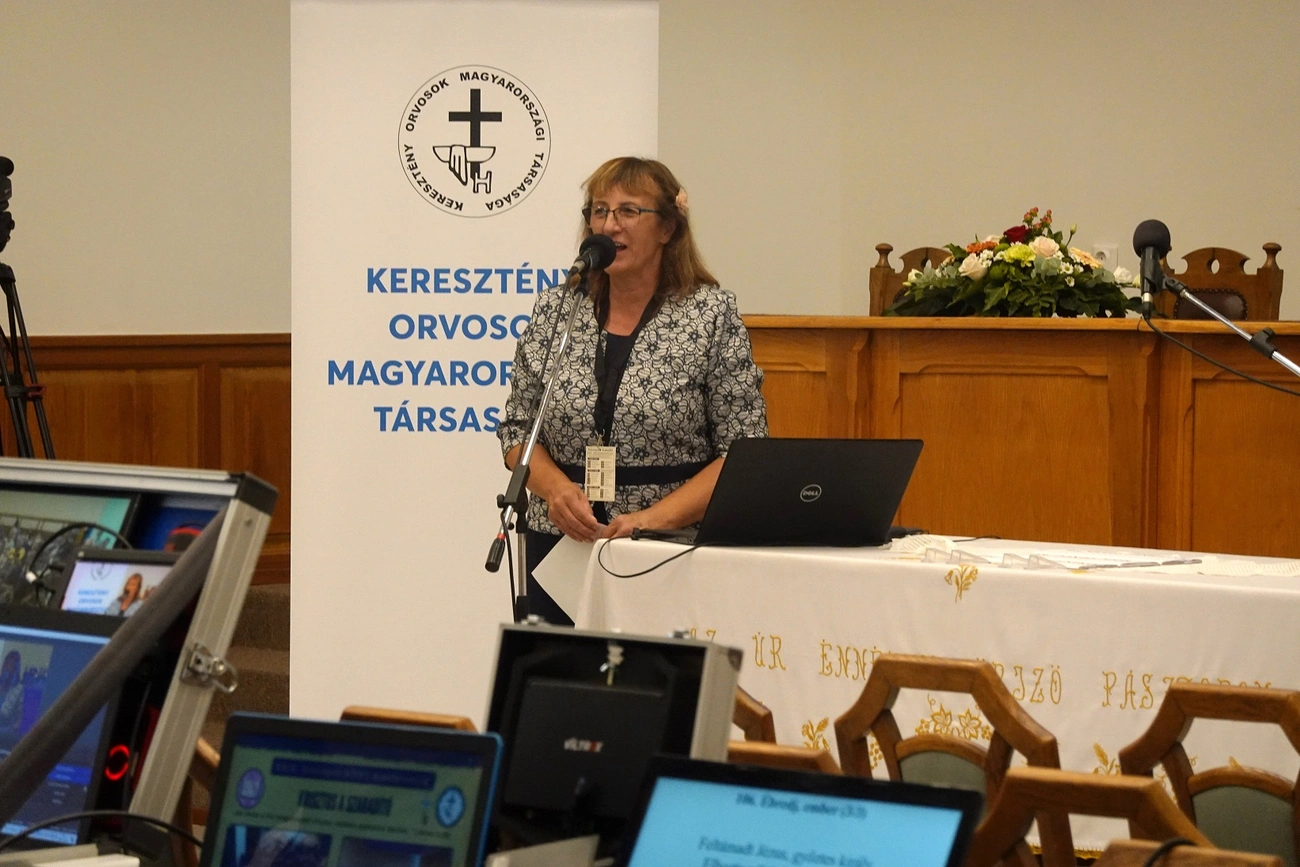 XXIX. KOMT-konferencia, Molnár Márta KOMT-elnök, Fotó: Detzky Anna
