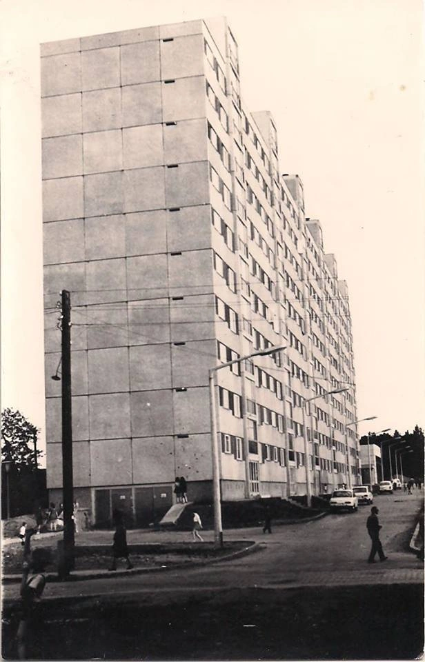 Az első panelház Miskolcon