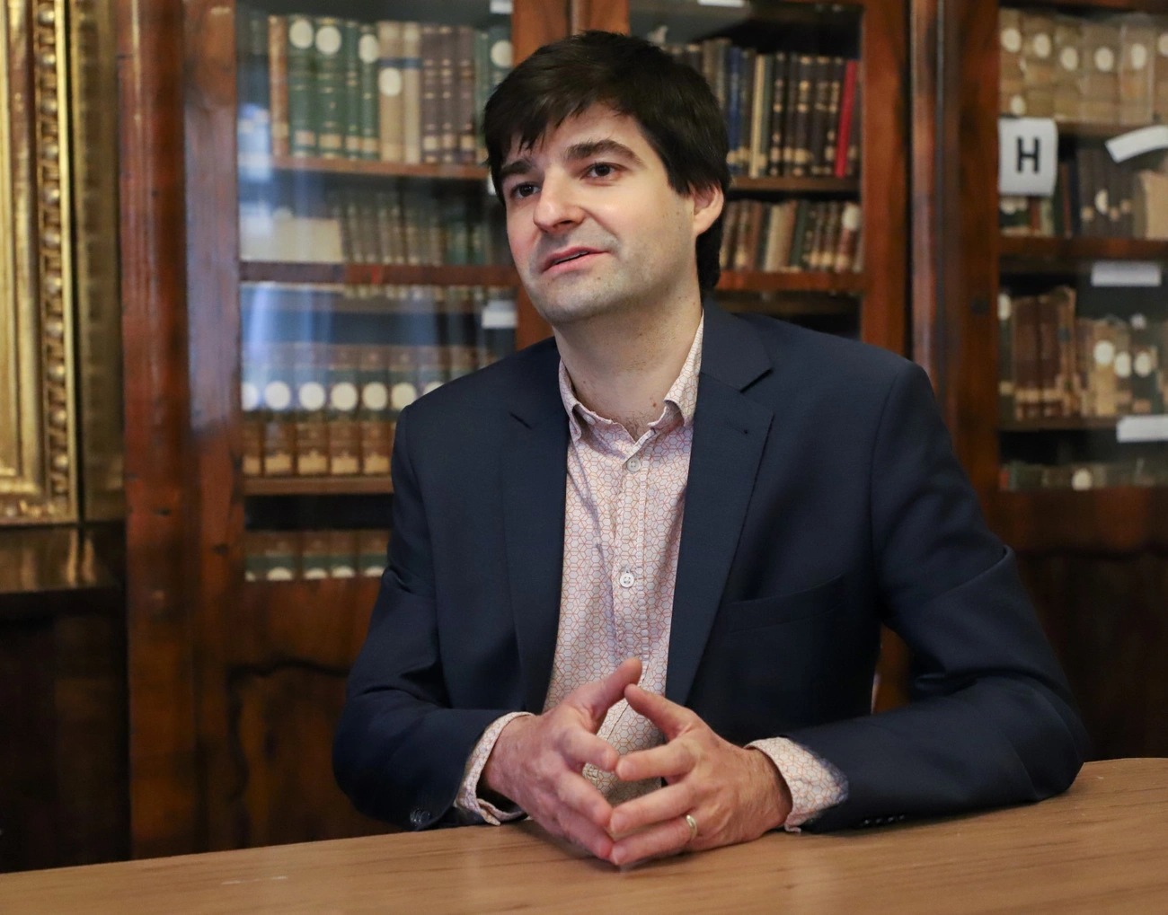 Lukács Máté András evangélikus lelkész. Fotó: Mocsári László