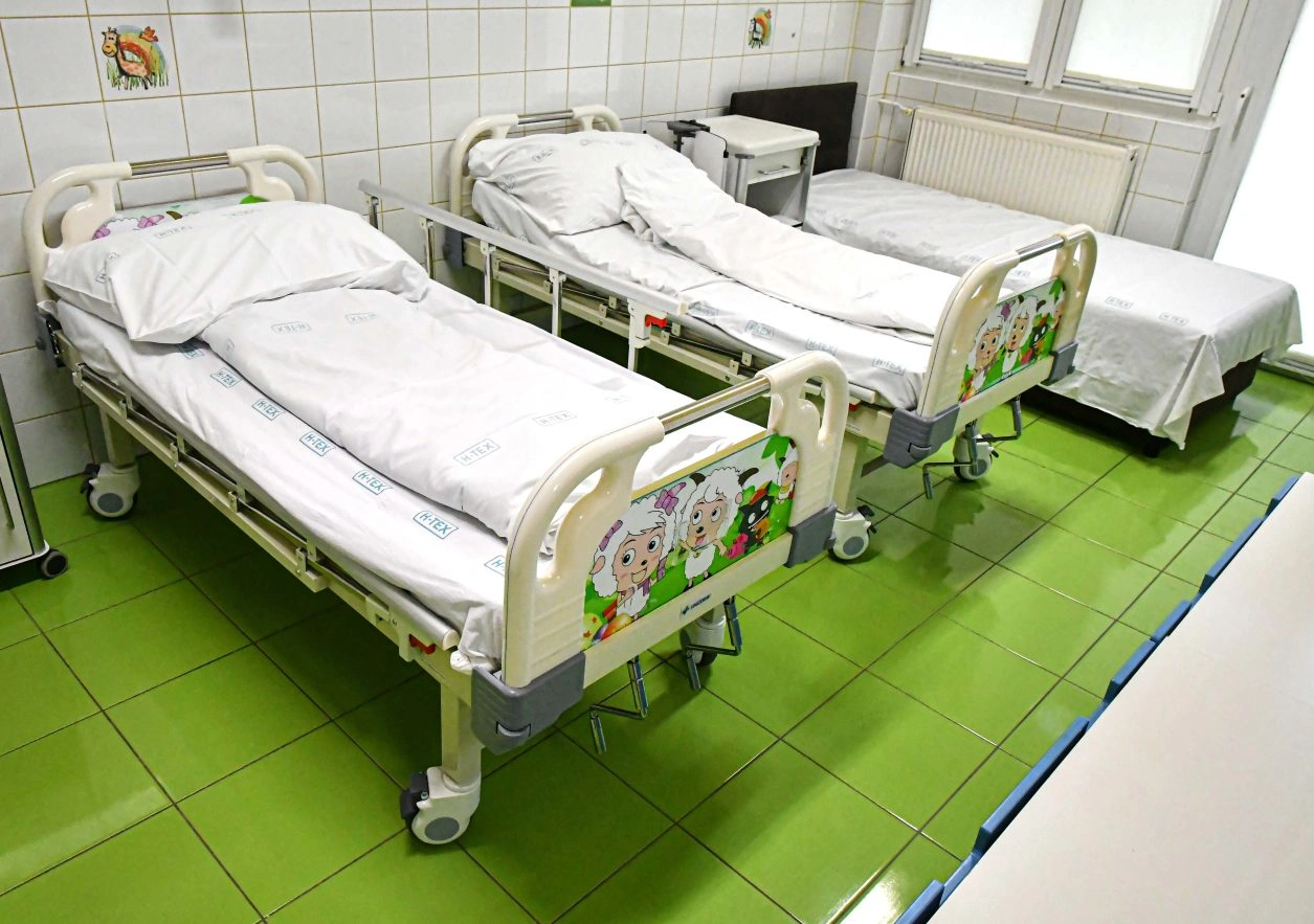 új ágyak a GYEK-ben. Fotó: megyei kórház