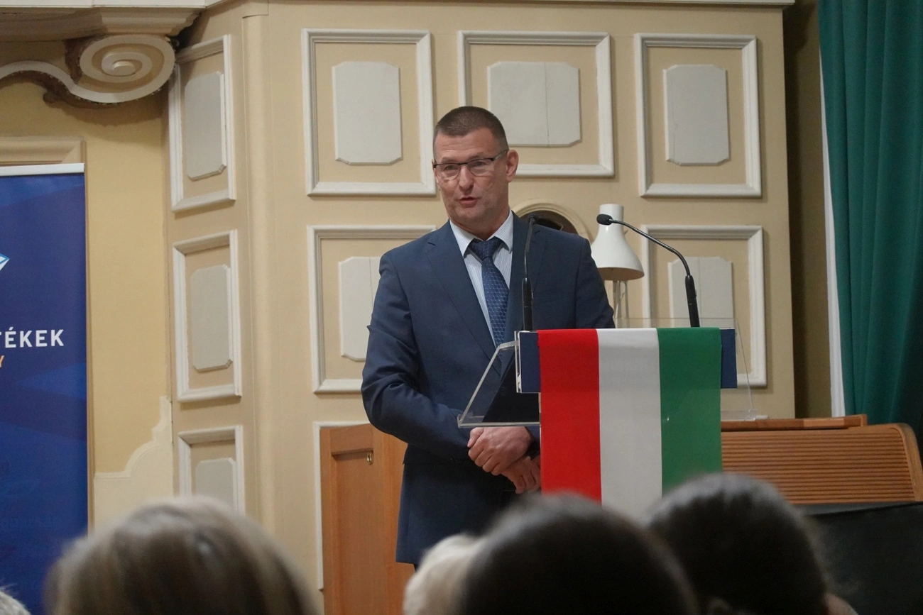Papp János főorvos a XVI. Miskolci Nemzeti Estélyen. Fotó: Detzky Anna