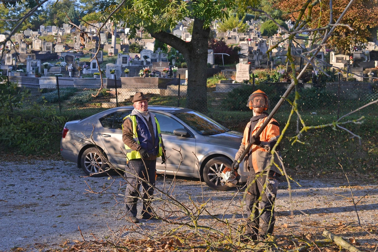 Nagytakarítás - Görömbölyi temető