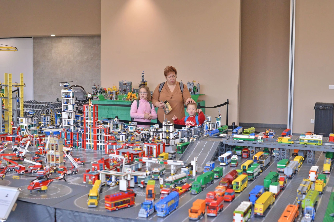 LEGO-kiállítás a Miskolci Egyetemen. Fotó: Osztie Tibor