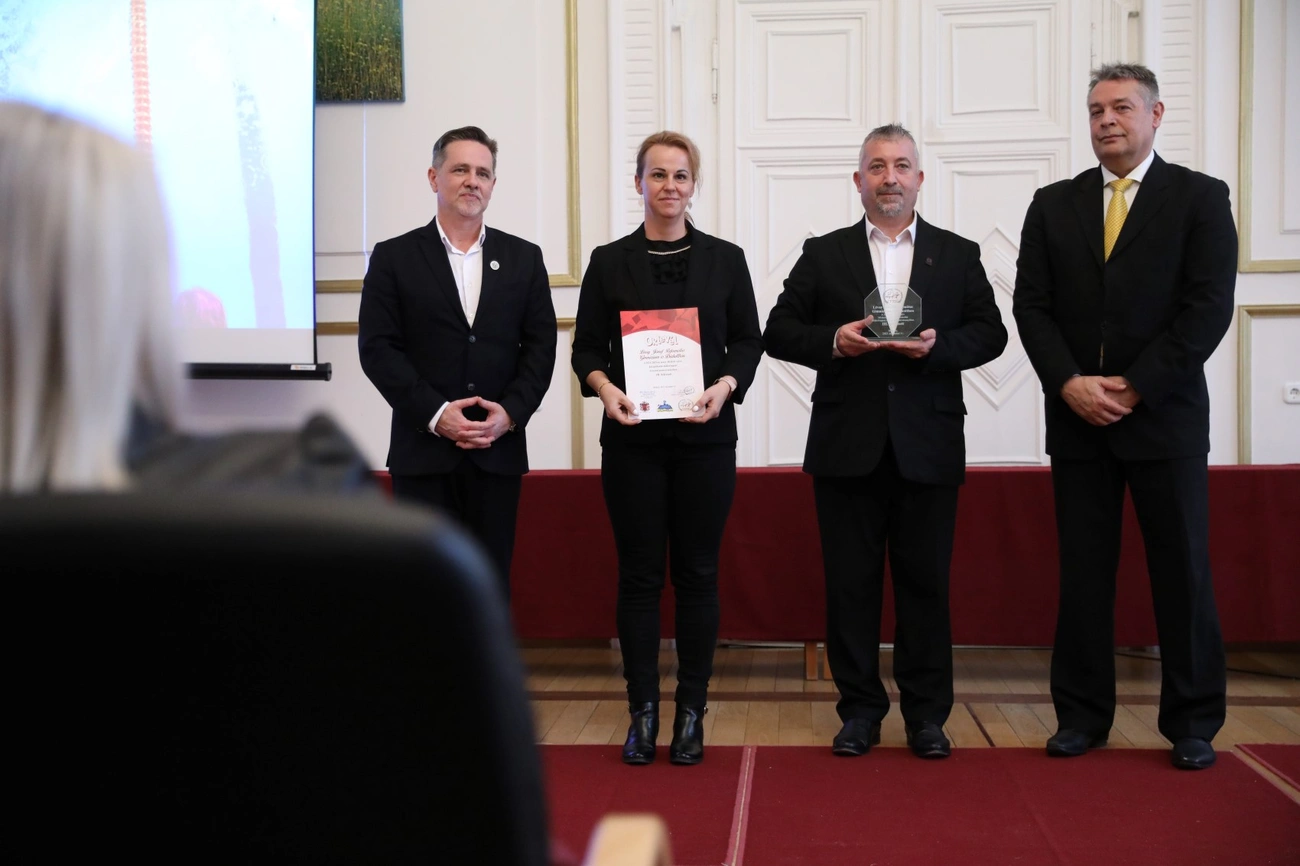 Miskolci Diáksport Szövetség díjátadó ünnepsége a városházán