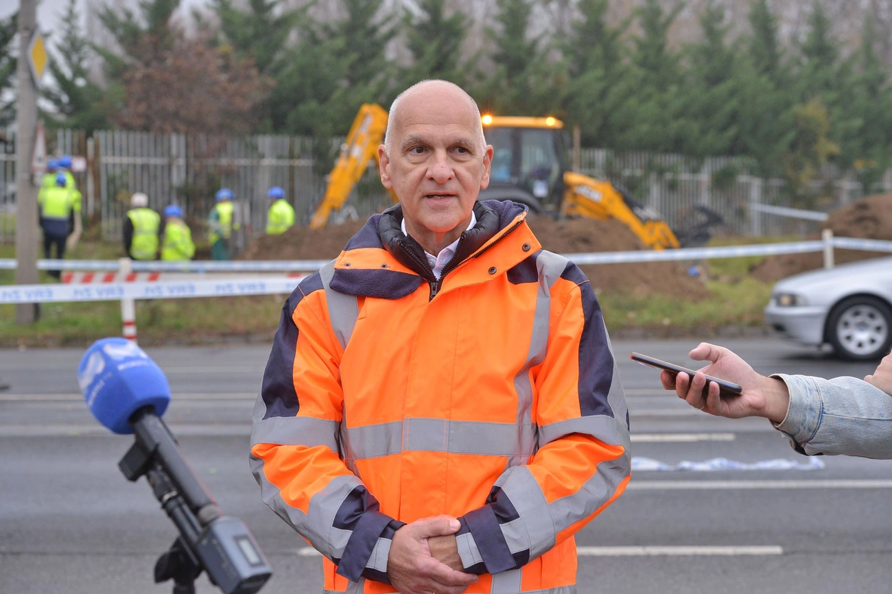 Útfelújítási projekt sajtótájékoztatója