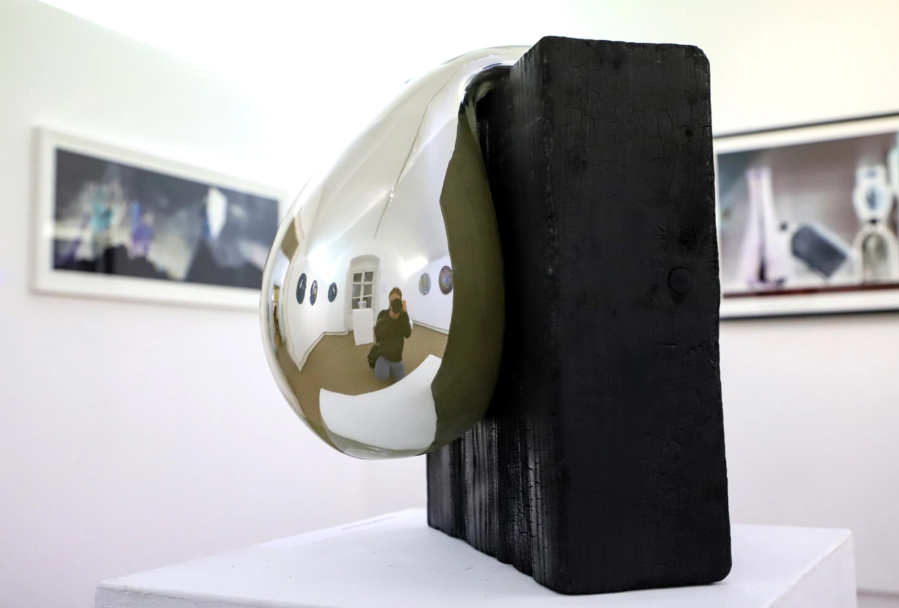 Kép-Hang-Szó-Forma című kiállítás megnyitója a Miskolci Galériában