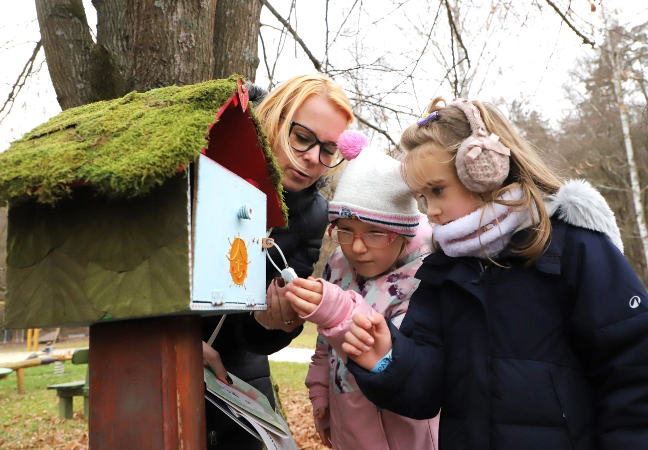 Sajtótájékoztató és Manó ösvény avatása a Szeleta Parkban