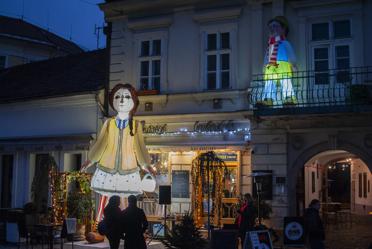 Luca-napi programok Miskolc belvárosában. Fotó: Tóth Alexandra