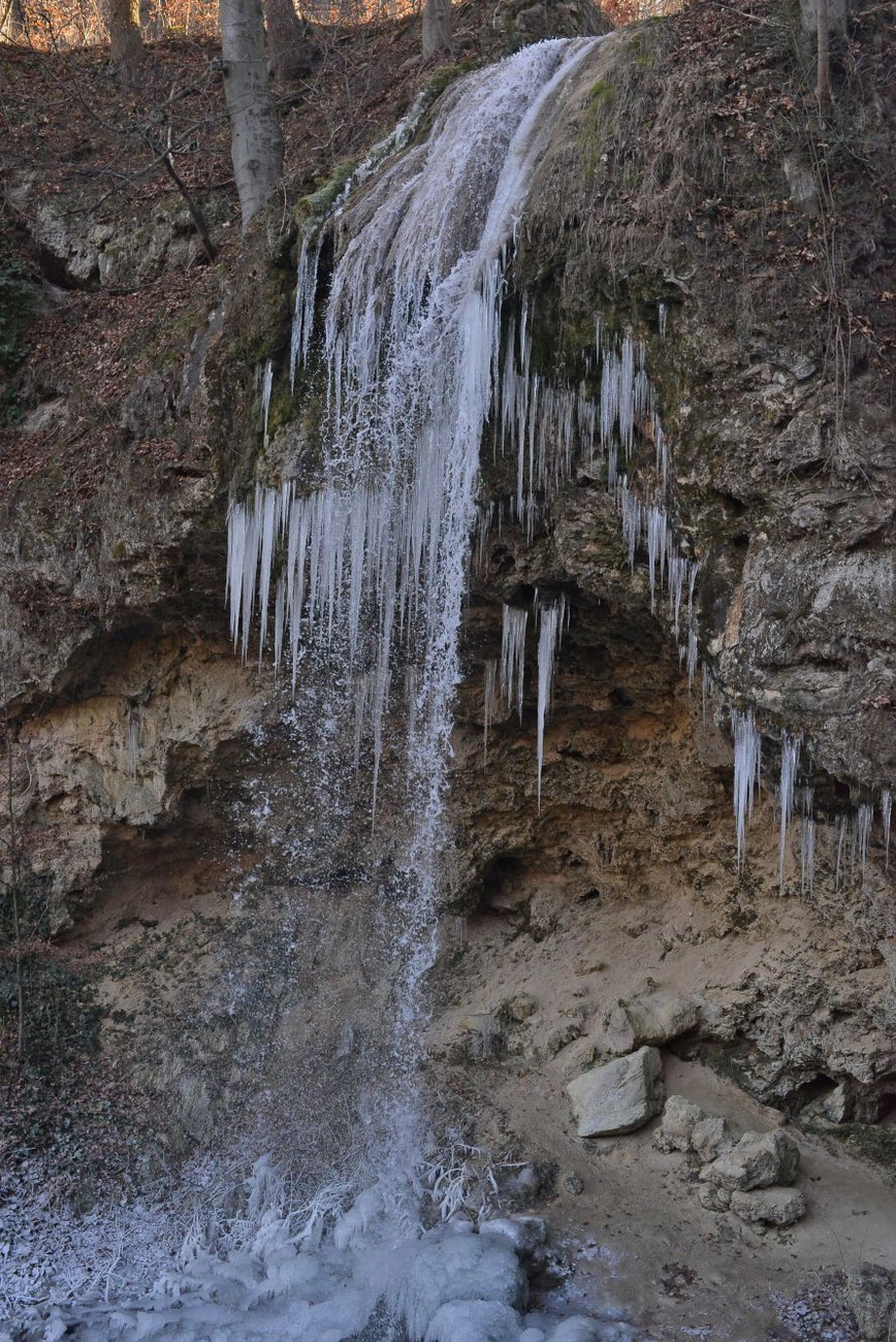 Fagy a vízesés