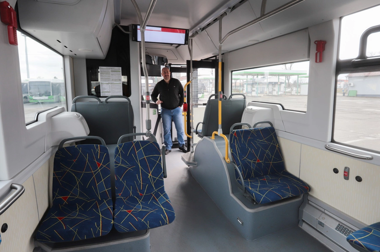 BYD elektromos busz tesztelése az MVK-nál