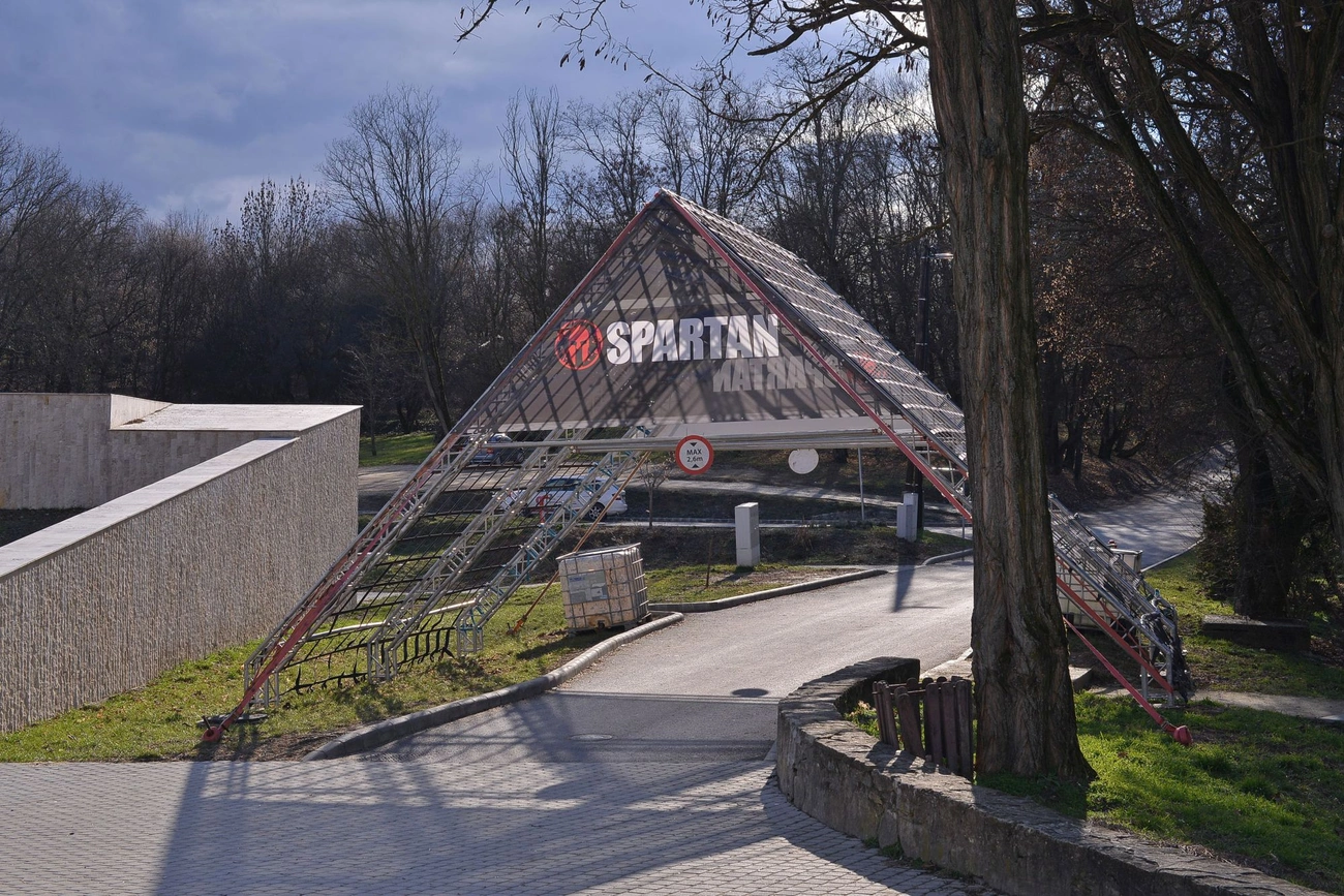 Startra kész a Spartan pálya Miskolcon. Fotó: Osztie Tibor