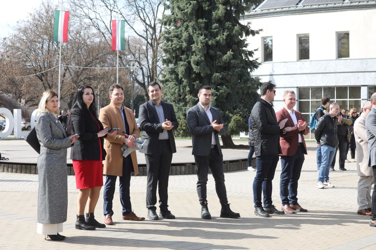 Új BYD buszok Miskolcon. Fotó: Juhász Ákos