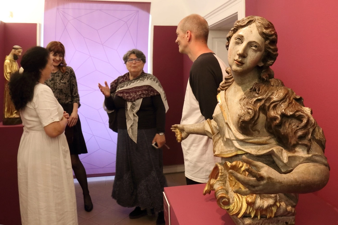 Gótikus és barokk szobrok a Miskolci Galériában