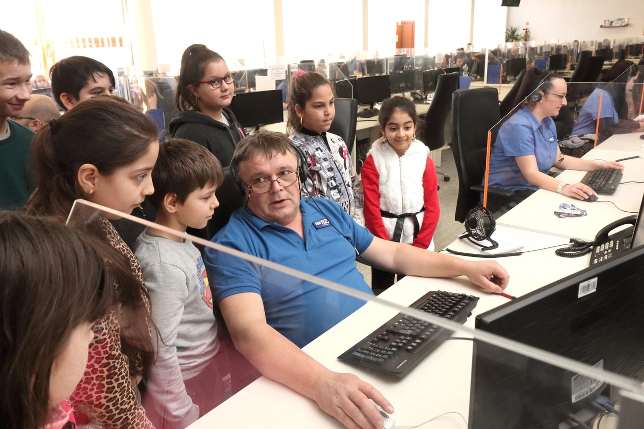 Nyílt nap a 112 Hívásfogadó Központban 