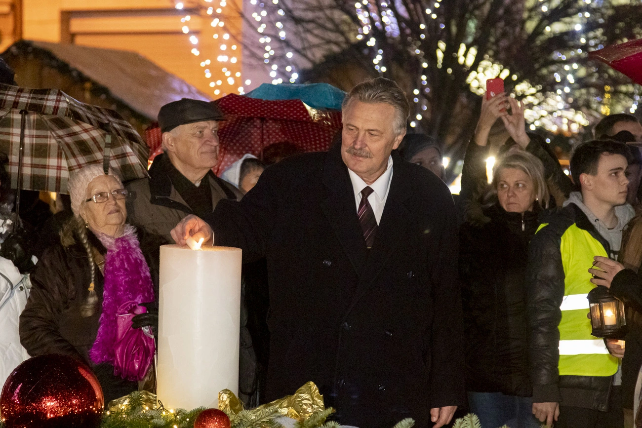 A szeretet gyertyáján is fellobbant a láng 