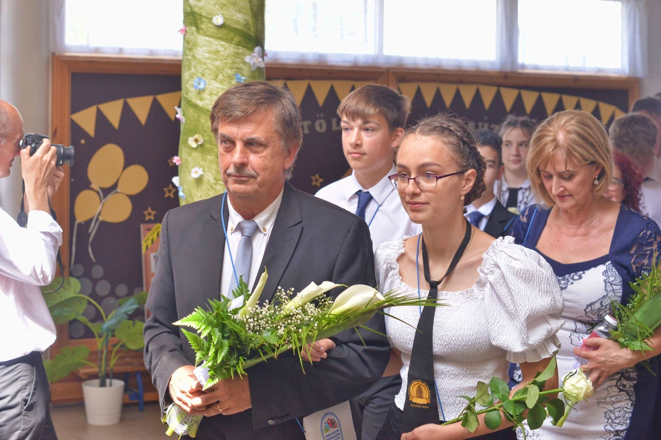 ballagás a Diósgyőri Református Általános Iskolában 