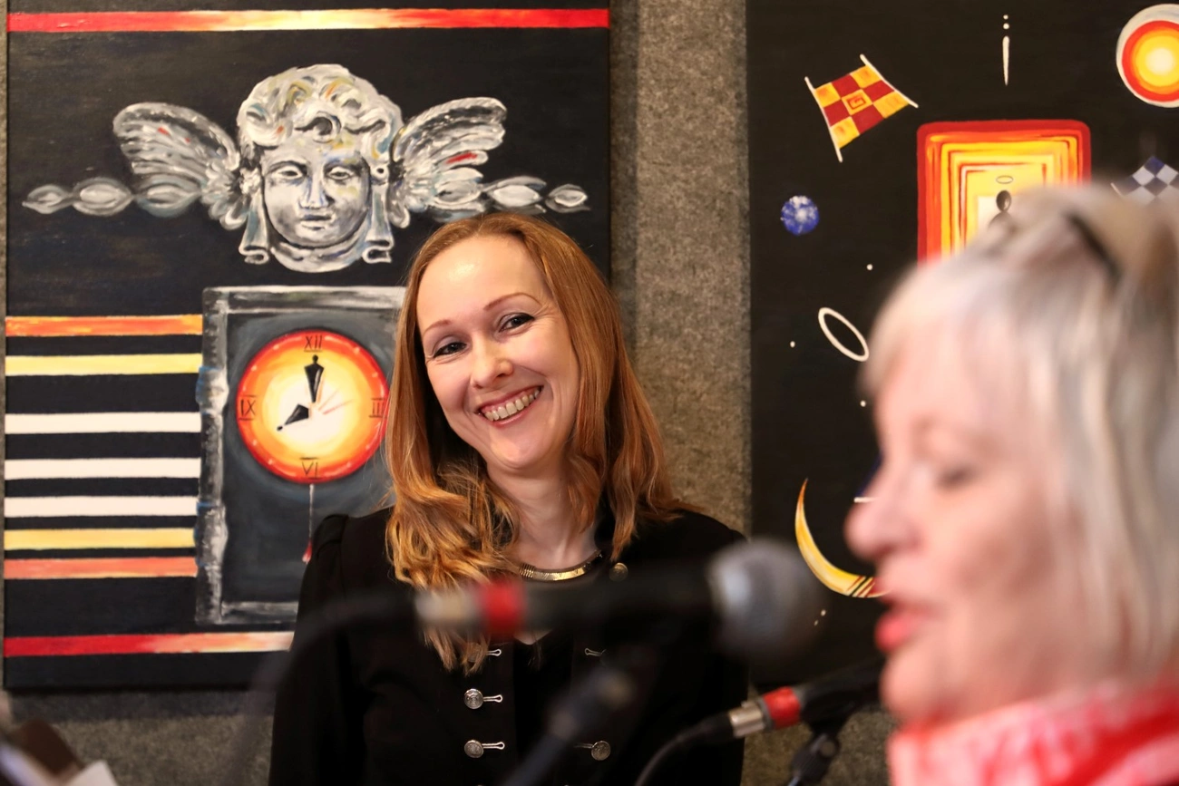 Balogh Ildikó Álomképek című kiállítás megnyitója az Ifiházban 