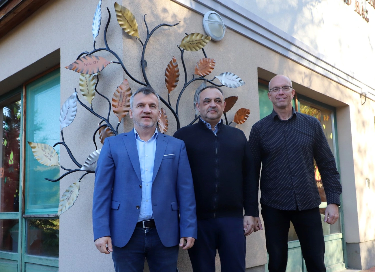 Baráthegyi Lakóotthon tetőcsere átadó 