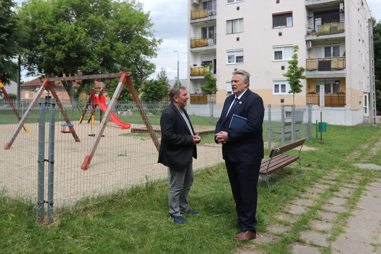 Választókerületi bejárás Veres Pál polgármesterrel 