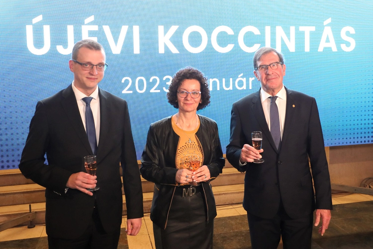 BOKIK és Kormányhivatal újévköszöntő az egyetemen 