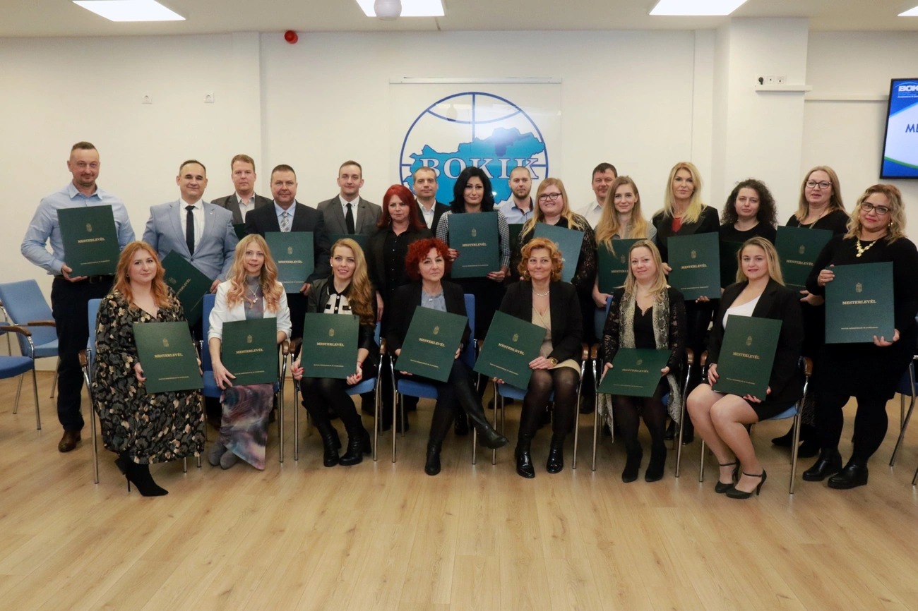 BOKIK Mesteravató ünnepsége